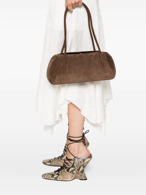 YUZEFI OYSTER SHOULDER BAG